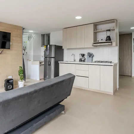 Apartamento Mirador Del Laureles, Ac, Piscina, Parqueadero 701 Medellín Exterior foto